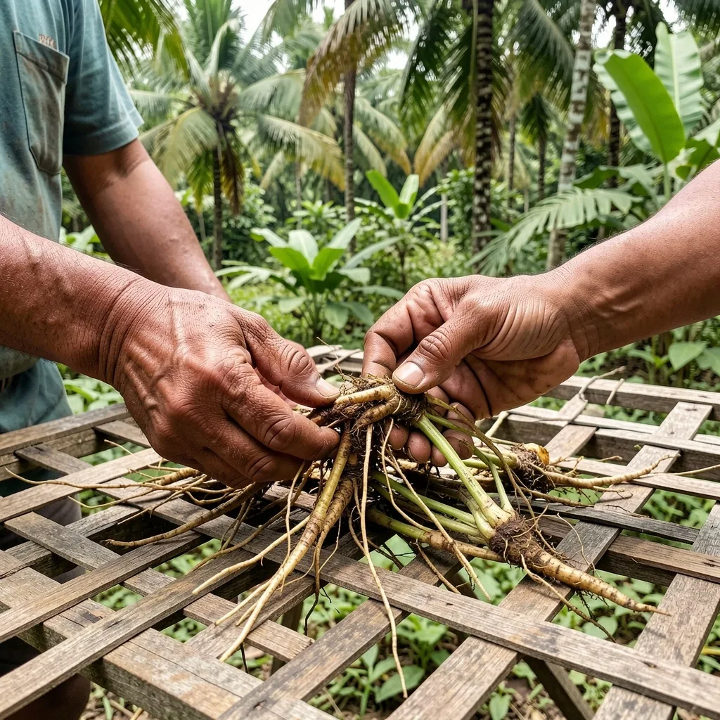 Botanical ingredient harvesting at source